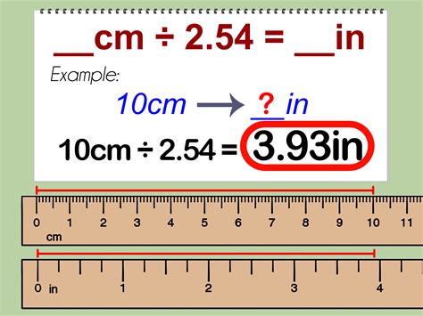 Convert 19 Centimeters To Inches