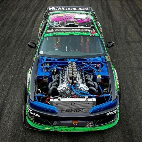 Nissan Silvia S14 V12 Powered Drift Car - Turbo and Stance