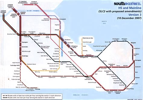 South Eastern Train Map – Verjaardag Vrouw 2020