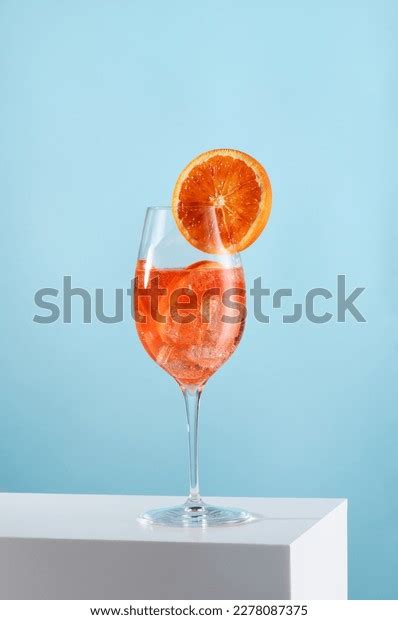 Glass Aperol Spritz Cocktail On Light Stock Photo 2278087375 | Shutterstock