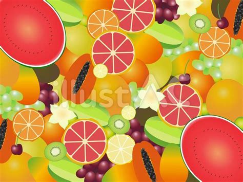 Free Vectors | Tropical fruit background wallpaper