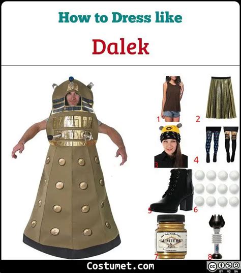 Dalek Costume for Cosplay & Halloween 2023