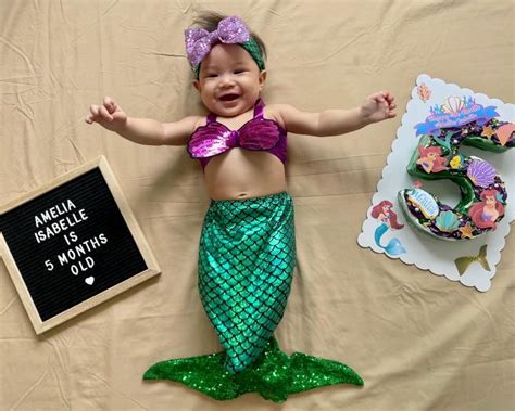 Little Mermaid Baby Costume, Babies & Kids, Babies & Kids Fashion on Carousell