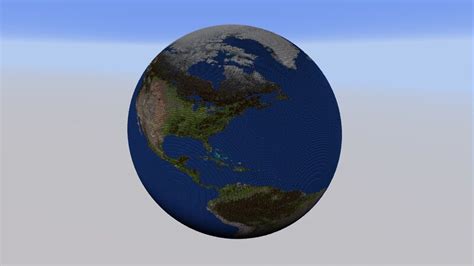 Mega Earth 1.18 (Most Realistic Minecraft Earth) Minecraft Map