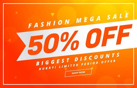 bright sale banner design vector template for your promotion - Download ...