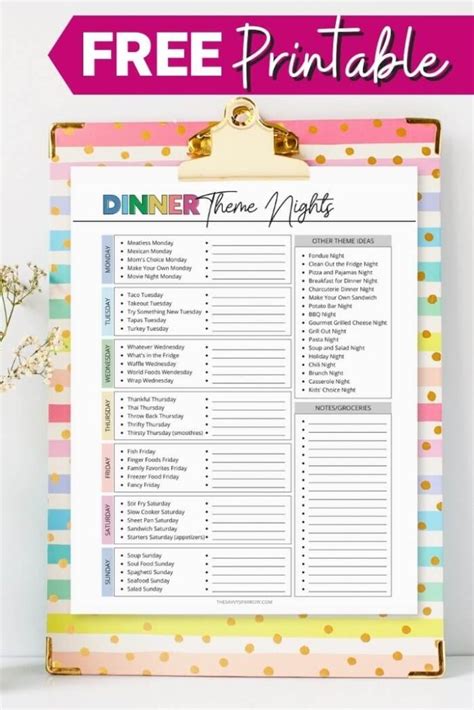 50 Themed Dinner Ideas that Your Family Will LOVE! - The Savvy Sparrow