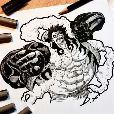 Luffy Gear 3 Drawing