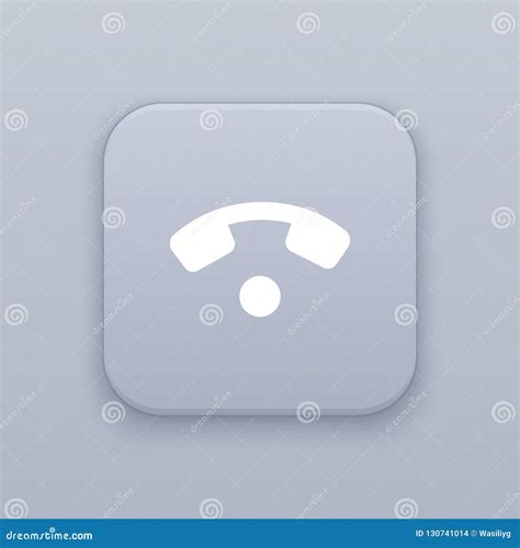 End The Call Button, Best Vector Stock Vector - Illustration of cell ...