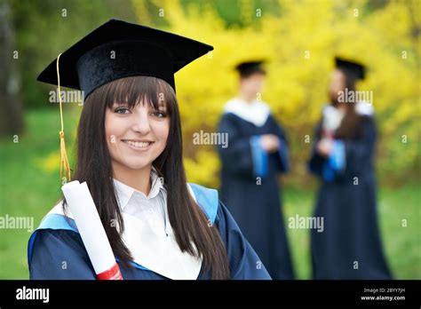 happy graduation students Stock Photo - Alamy