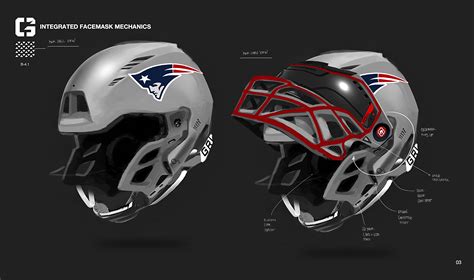 Gridiron Labs 2030 NFL Helmet :: Behance