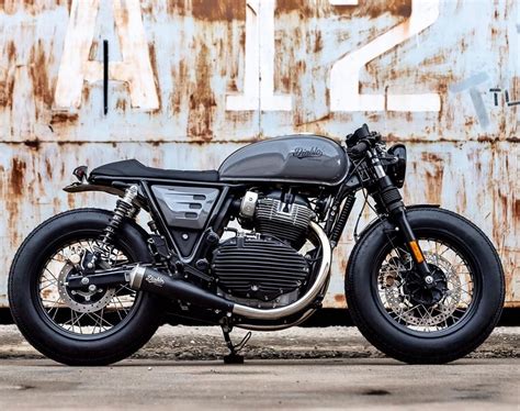 Hell Kustom : Royal Enfield GT650 By K-Speed