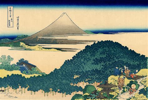 Japanese Mt. Fuji painting, Hokusai, Japan, ink, Mount Fuji HD ...