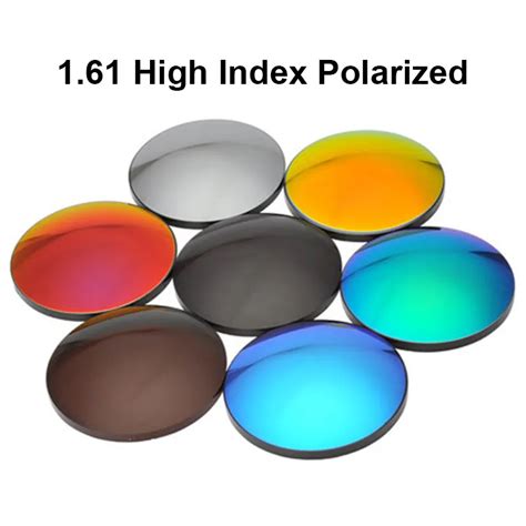 BAONONG 1.61 Polarized Mirror Coating Lenses Prescription Polarize ...