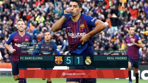 Barcelona Vs Real Madrid 5-0 2019