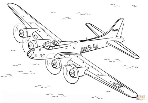 Ww2 Plane Drawing at GetDrawings | Free download