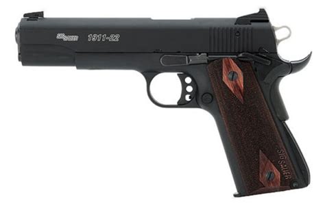 Buy Sig Sauer 1911-22 Blued 22LR Rimfire Pistol online for sale