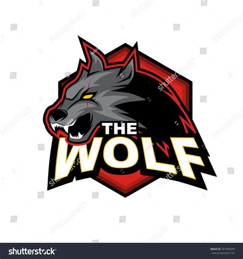 Wolf Vector Logo Stock Vector (Royalty Free) 761905078 | Shutterstock