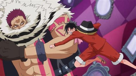 When does Luffy fight Katakuri?