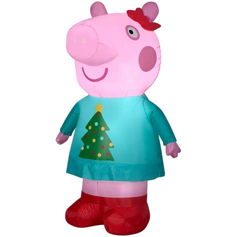 Holiday Time 4.5 Peppa Pig Inflatable by Gemmy Industries - Walmart.com - Walmart.com