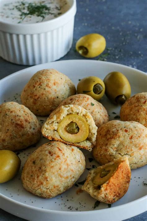 Olive Cheese Balls - easy baked recipe • A Farmgirl's Dabbles