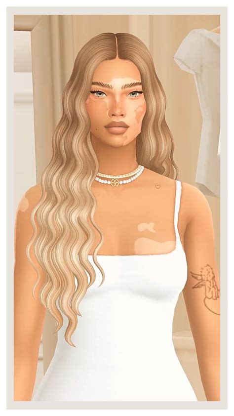 my favorite cc hair creator ♡ | Sims 4 curly hair, Sims hair, Sims 4 dresses