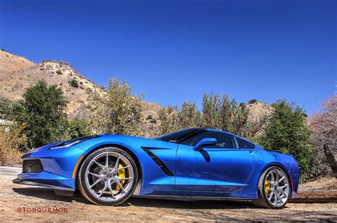 Muscle Magic: Customized Blue Chevy Corvette — CARiD.com Gallery