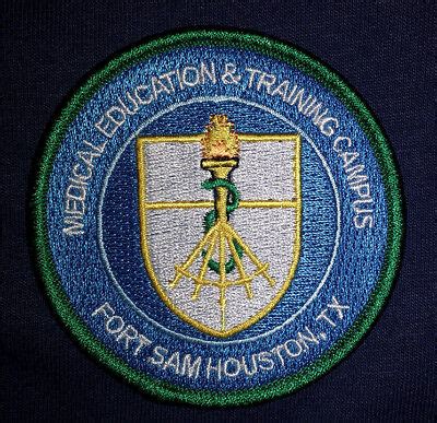 Ft Sam Houston Army Navy Air Force Medical Education Training Command METC patch | eBay