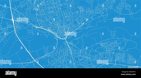 Urban vector city map of Randers, Denmark Stock Vector Image & Art - Alamy