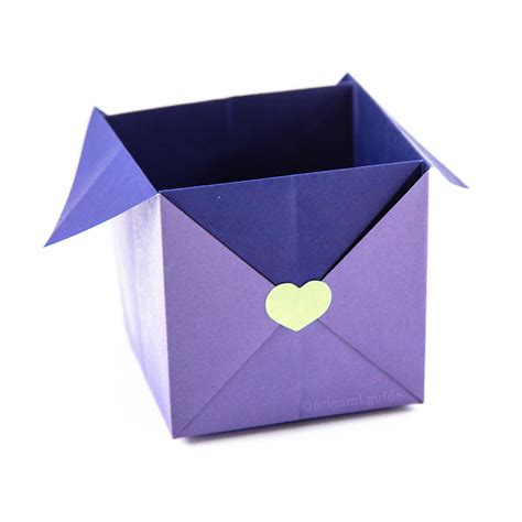 How To Make An Easy Origami Packaging Box - Folding Instructions - Origami Guide