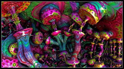 Psychedelic Mushrooms by eccoarts on DeviantArt