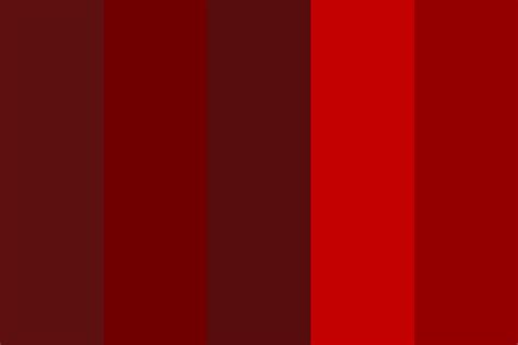 dark red Color Palette