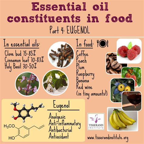 Eugenol: Essential Oil Constituents in Food Part 4 - Tisserand Institute