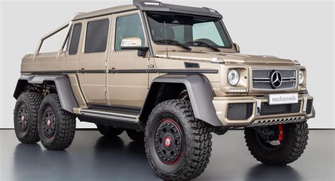 Mercedes-Benz G63 AMG 6×6 With Just 143 Miles Is A $1 Million Off-Roading Beast | Carscoops