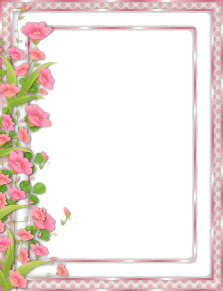 Flowers Borders PNG Transparent Images | PNG All