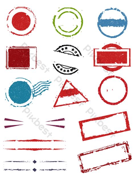 Vector Stamp Template Image PNG Images | PSD Free Download - Pikbest