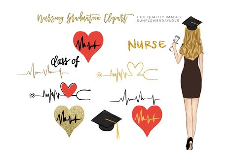 Graduation College Girl Clip Art, Nurse Nursing clipart (603414 ...