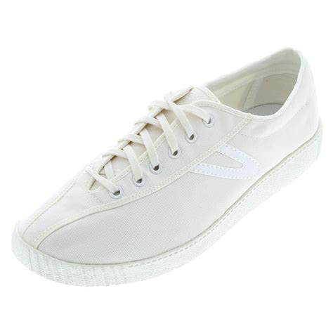 Tretorn - Men`s Nylite Plus Canvas White Tennis Shoes - Walmart.com - Walmart.com