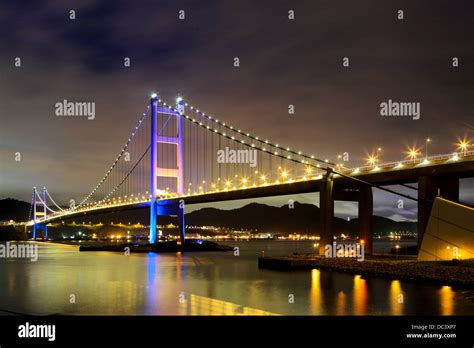 Tsing Ma bridge Stock Photo - Alamy