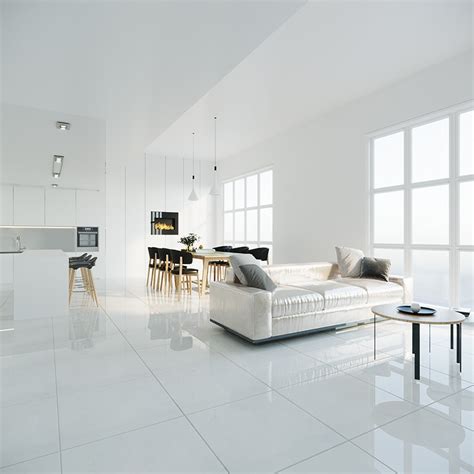 Pure White Marble Floor Tiles – Flooring Ideas