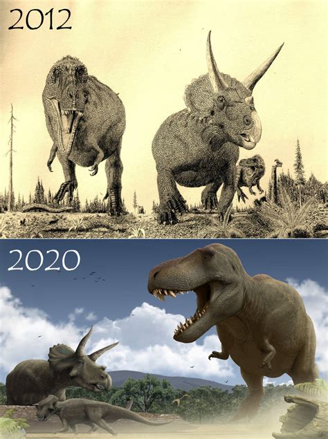 T.rex vs. Triceratops. 2012 - 2020. by Frank-Lode on DeviantArt