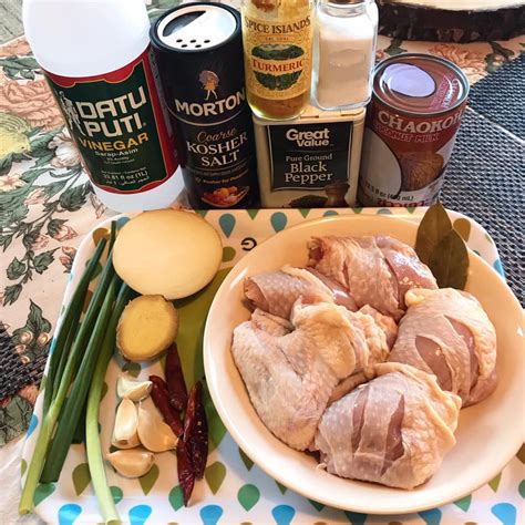 Adobong Manok sa Gata (Chicken Adobo in Coconut Milk)