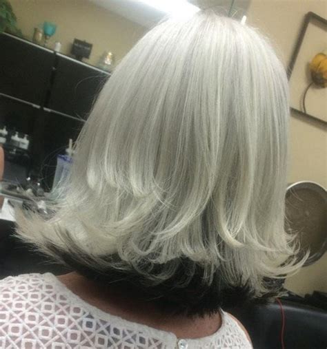 Silver Fox Hair Styles For Medium Texture, Wavy Hair | Bellatory