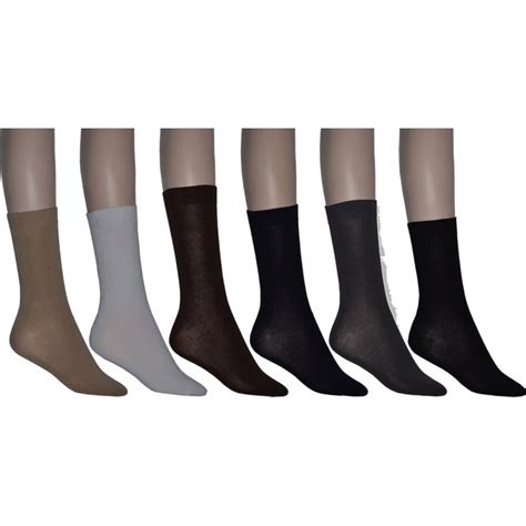 6 Pairs Women's Loose Top Business Socks - Socks Dealer