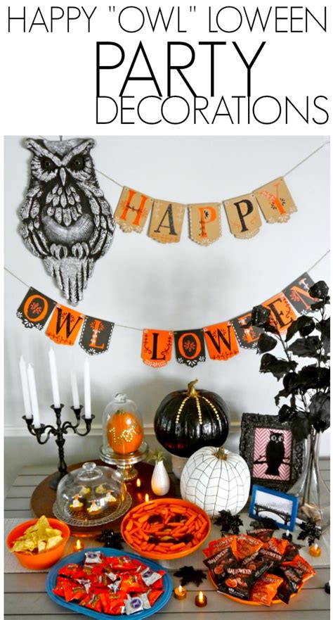 Halloween party decor - C.R.A.F.T.