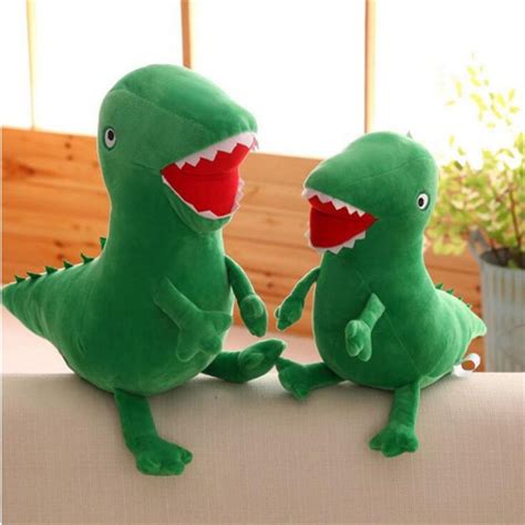 2020 Green Dinosaur Plush Doll Toys Georges Dinosaur Stuffed Animals ...