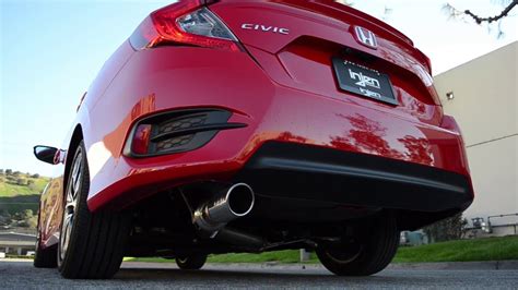 Honda Civic Exhaust Pipe Size