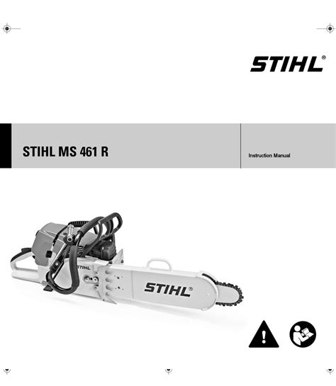 STIHL MS 461 R INSTRUCTION MANUAL Pdf Download | ManualsLib