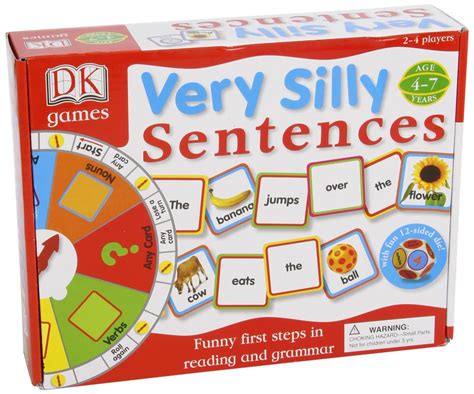 Very Silly Sentences Basic Math Skills, Literacy Skills, Science Topics ...