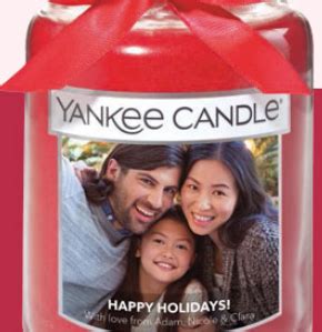 Yankee Candle: FREE Personalized Photo Candle Label | FreebieShark.com