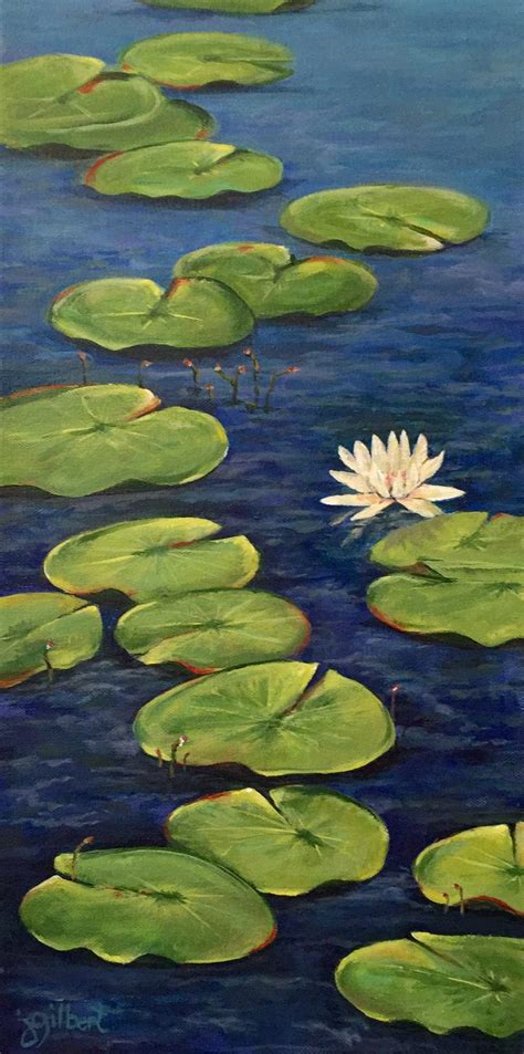 Lily Pad Painting